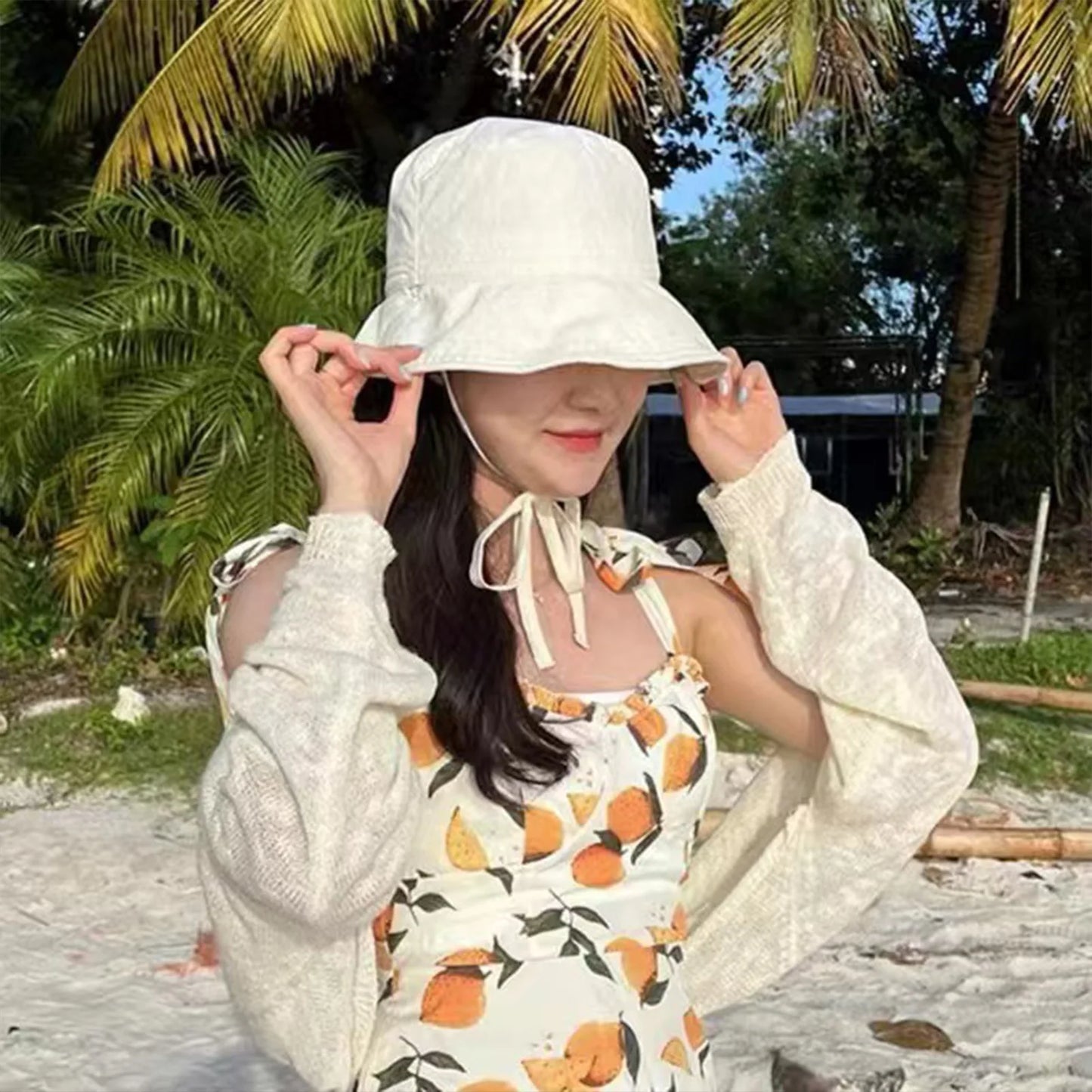 Summer Wide Brim Fisherman Hat Sun Protection Mountaineering Bucket Caps for Fishing Camping Traveling Peaceful Pleasures Health and Wellness