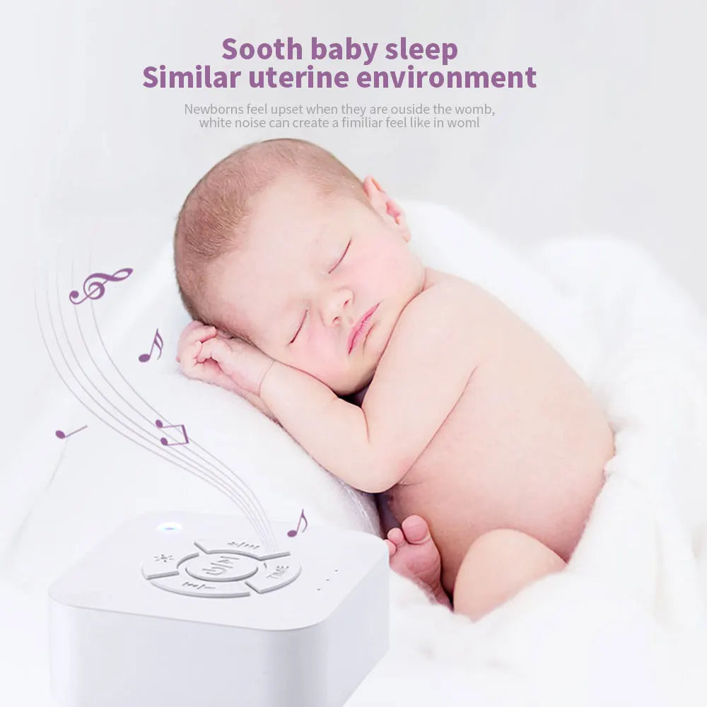 dodocool White Noise Machine | 9 Sounds, Baby Sleep Soother