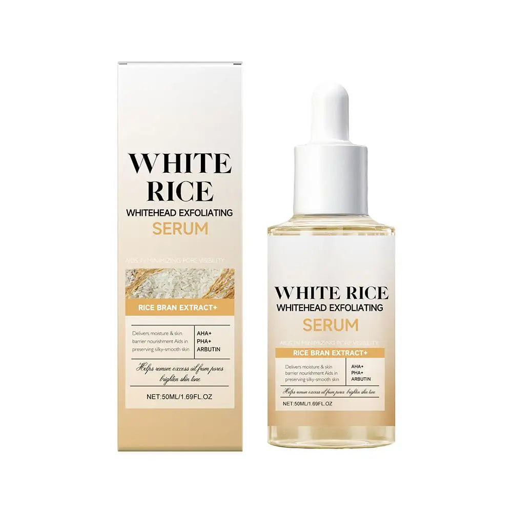 Black Rice Exfoliating Serum | AHA/BHA + Squalane, 50ml