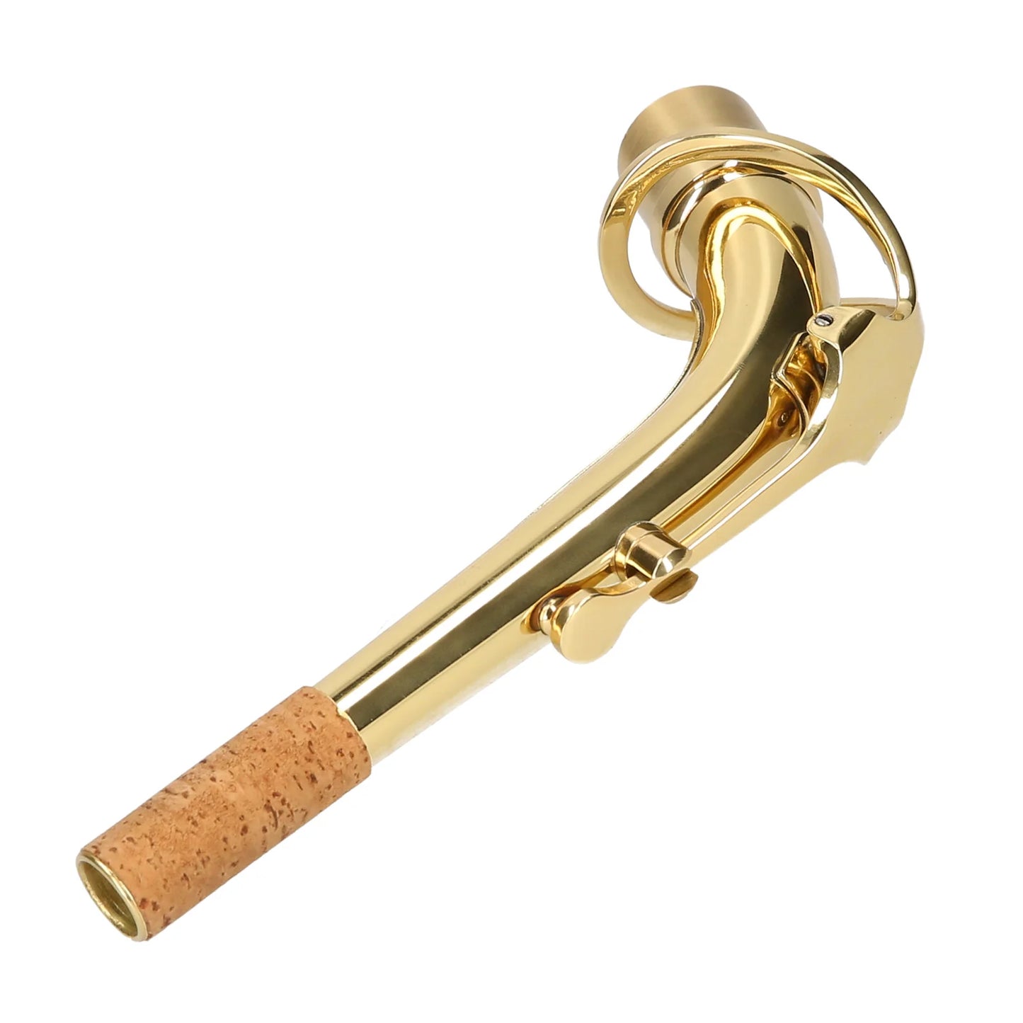 Alto Saxophone Neck | Brass Gold-Plated Replacement by ammoon