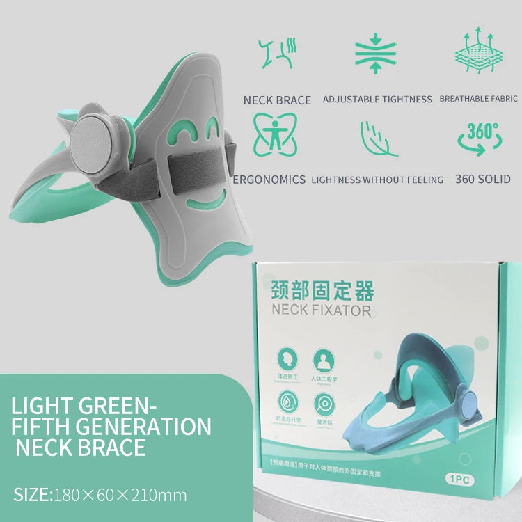Ergonomic cervical support pillow with adjustable strap made of breathable and comfortable polyester material Peaceful Pleasures Health and Wellness