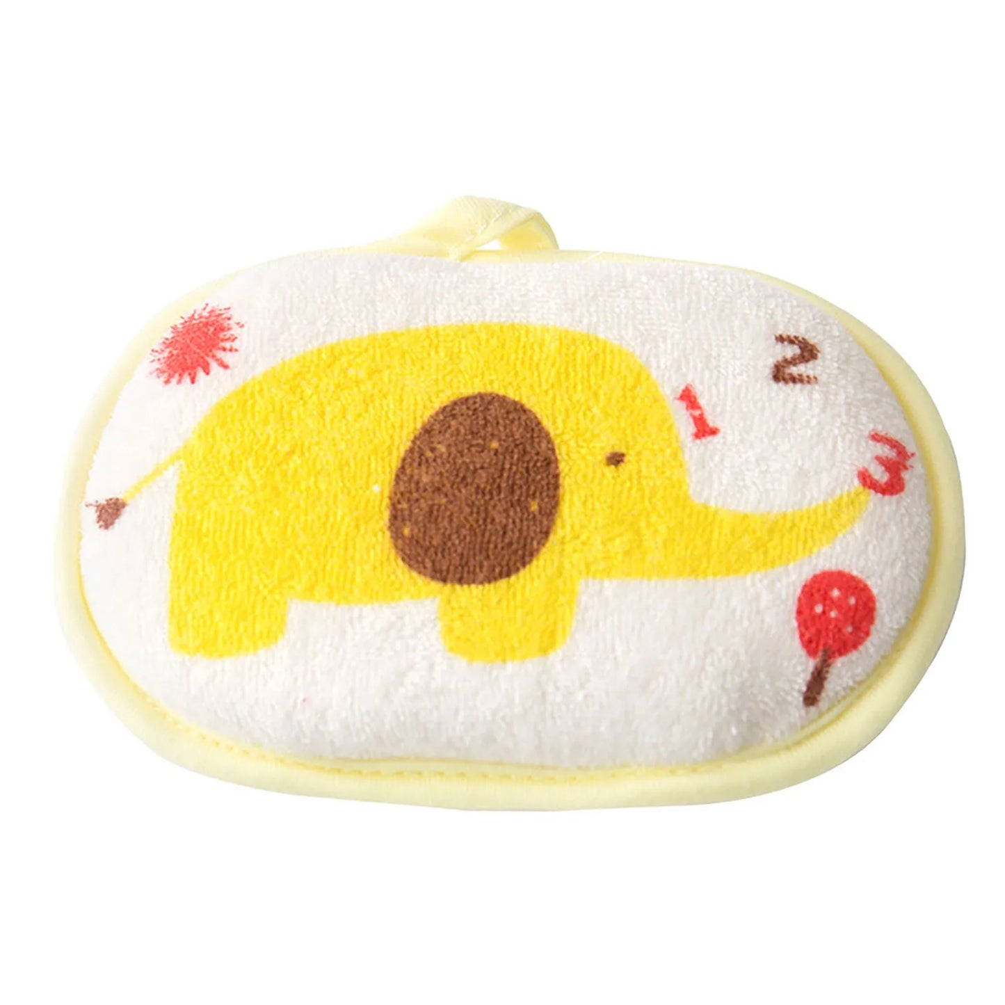Baby Bath Sponge & Towel | Soft for Newborns & Toddlers