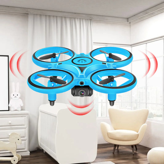 Electric Gesture Control Drone Toy with Light Smart RC Electric Flying Drone With LED Outdoor Toys for Kid Boys Girls Toy Gift Peaceful Pleasures Health and Wellness