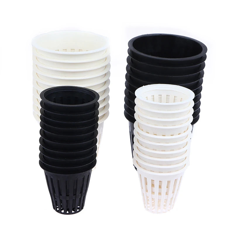10PCS 2 Inch 3 Inch Grow Orchids Hydroponics Cups Planting Mesh Pot Soilless Net Basket Slotted Colonization Container Peaceful Pleasures Health and Wellness