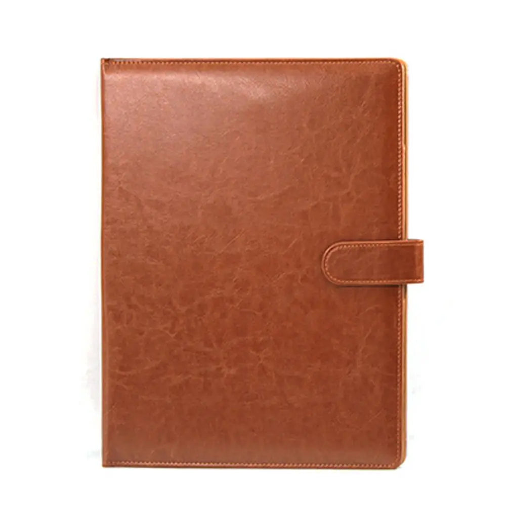 Bag Contract File Folders Writing Pads Business Card Holder A4 File Folder Manager Clip A4 Clipboard Folder Business Folder Peaceful Pleasures Health and Wellness Brown