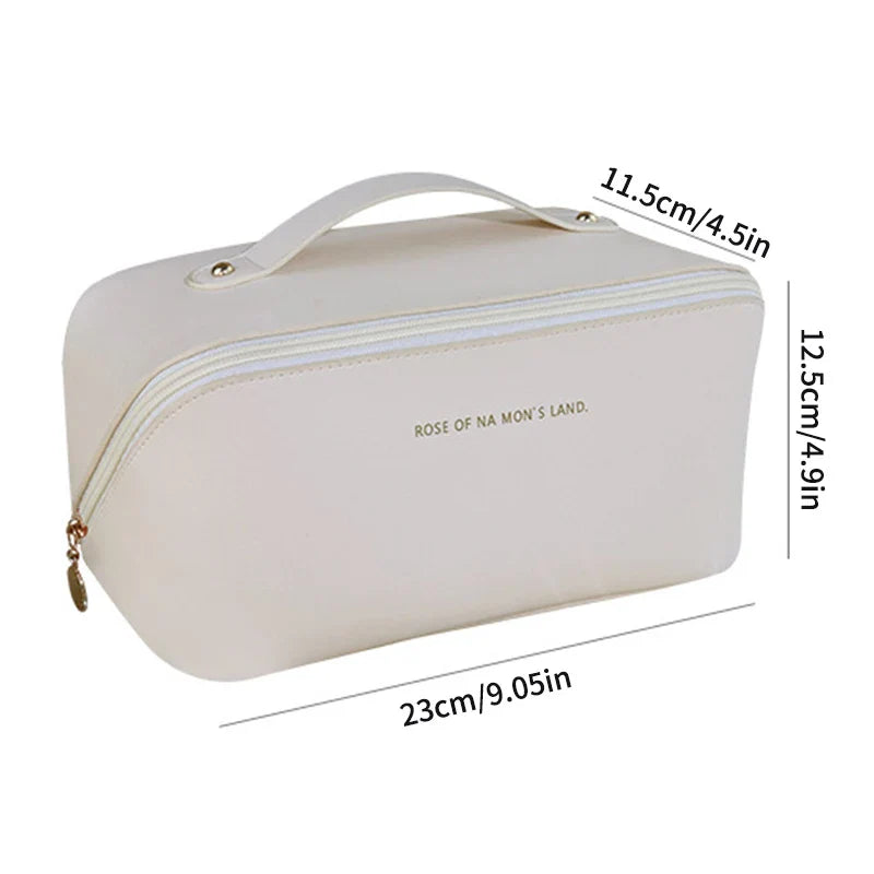 Women's Waterproof Travel Cosmetic Bag | Portable Makeup Pouch