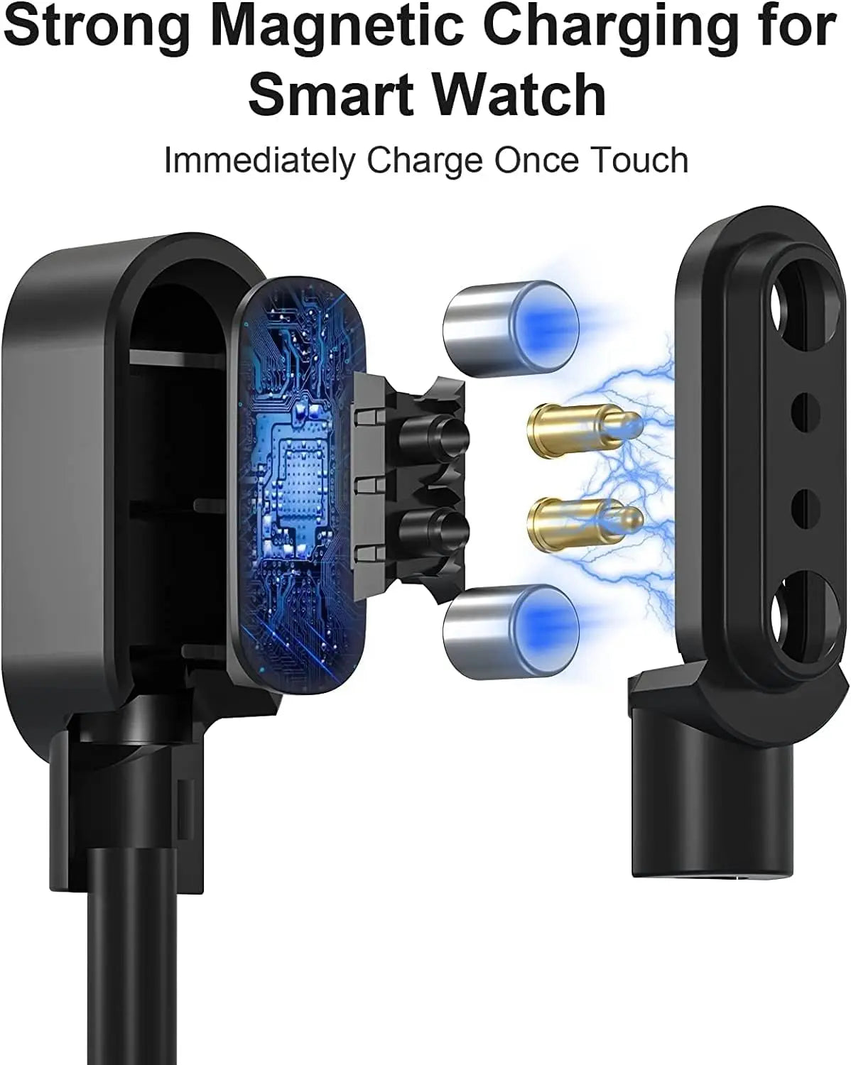 USB Charger Cable for Mibro Smart Watch GS Pro A2 A3 T1 T2 C2 Peaceful Pleasures Health and Wellness