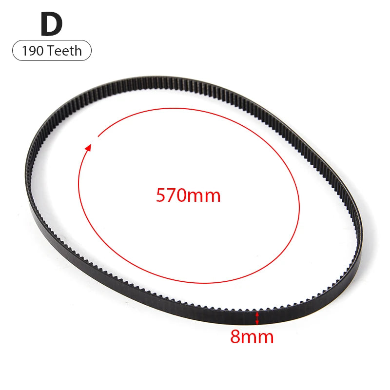 179/173 Teeth Bread Machine Drive Belt | Replacement Part