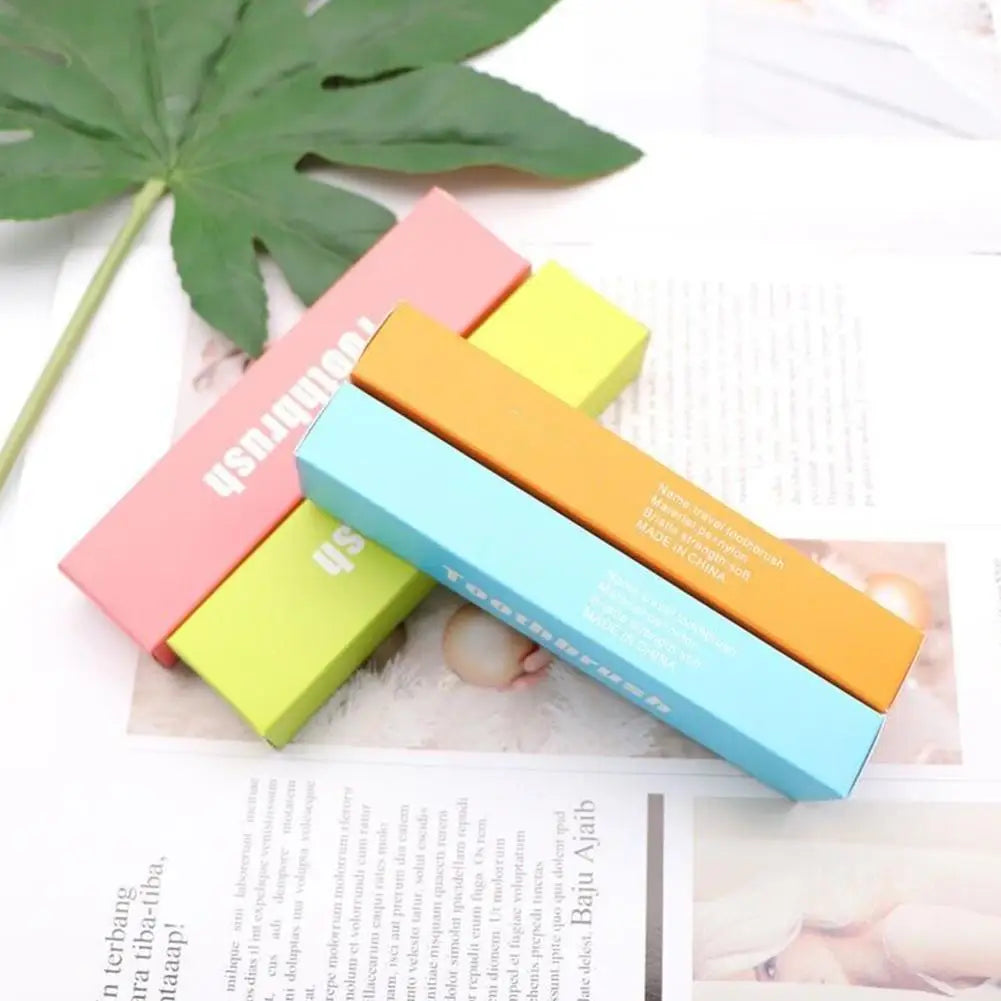 Portable Folding Toothbrush for Travel and Outdoor Use Peaceful Pleasures Health and Wellness