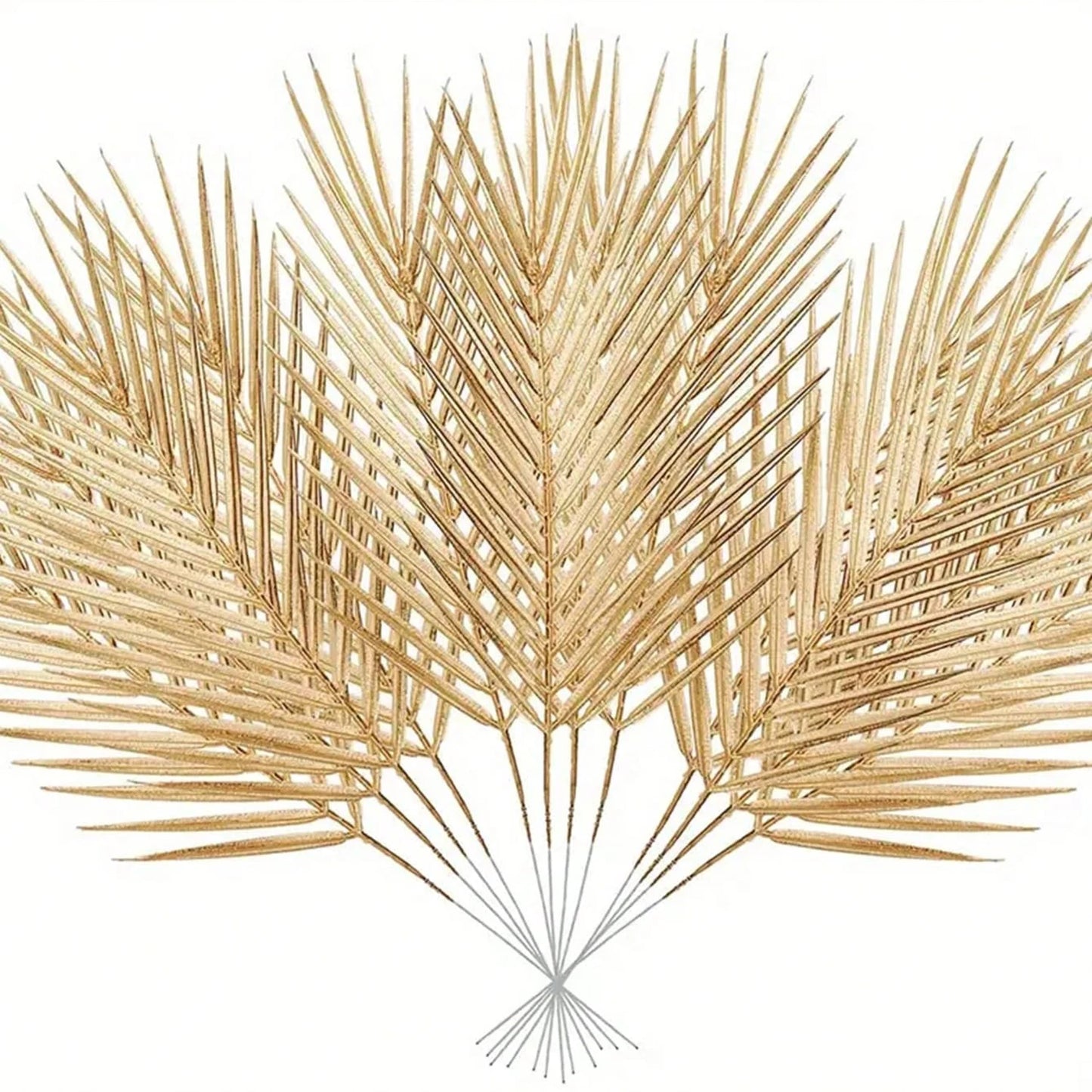 Artificial Tropical Palm Leaves 6/12pcs – Wedding & Home Decor