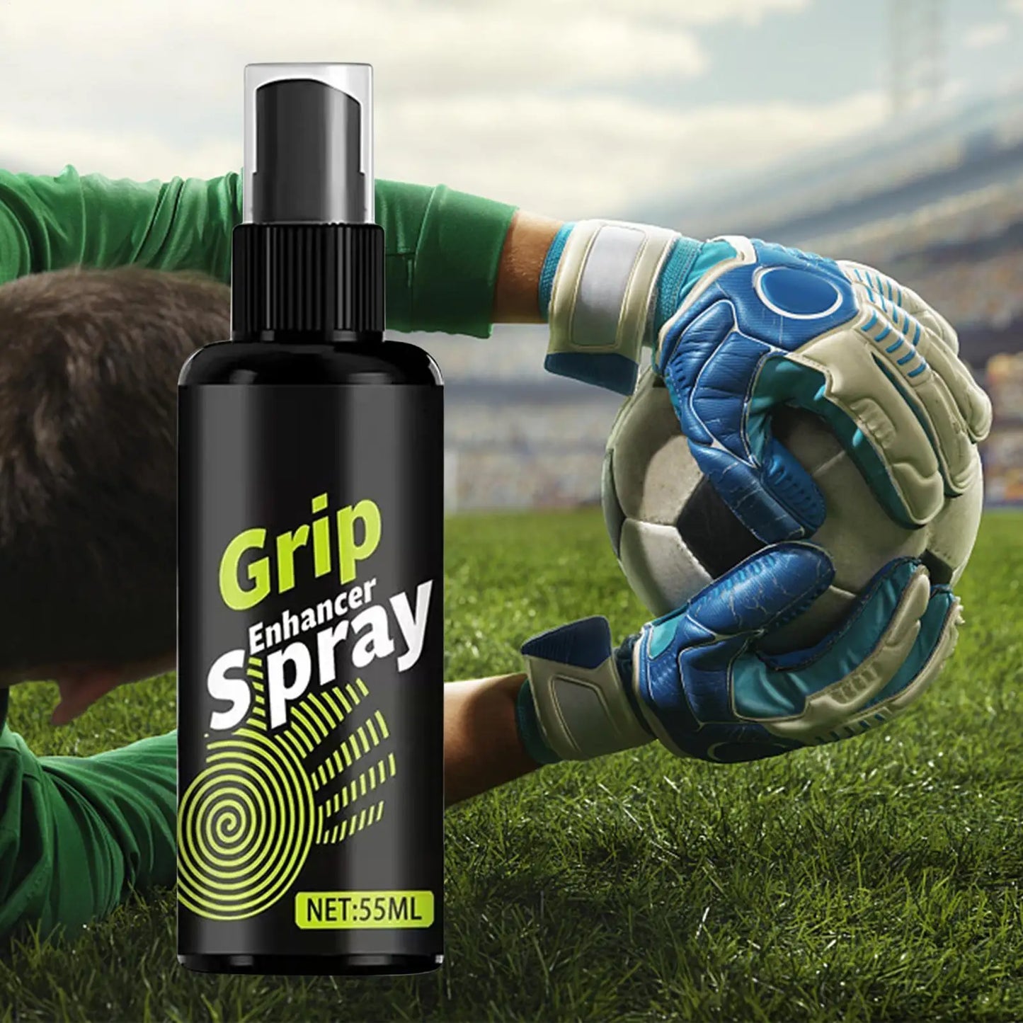 Goalkeeper Glove Grip Spray – Anti-Slip Adhesive 55ml
