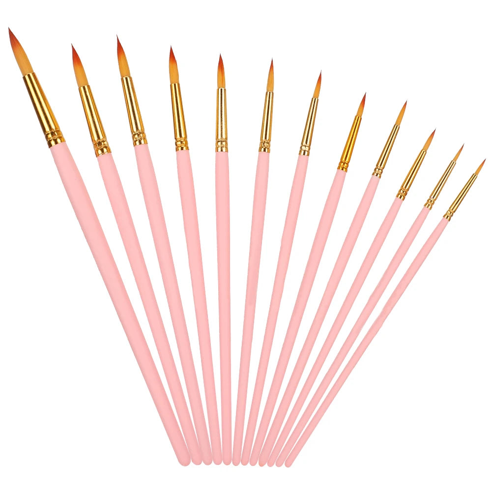 Paint Brushes Practical Watercolor Brush Artist Brushes Acrylic Painting Watercolor Painting for Pigment Painting Oil Painting Peaceful Pleasures Health and Wellness Default Title