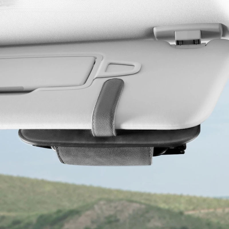 Car Sun Visor Eyeglass Holder – Clip-On Glasses Clip Visor Glasses Holder Peaceful Pleasures Health and Wellness