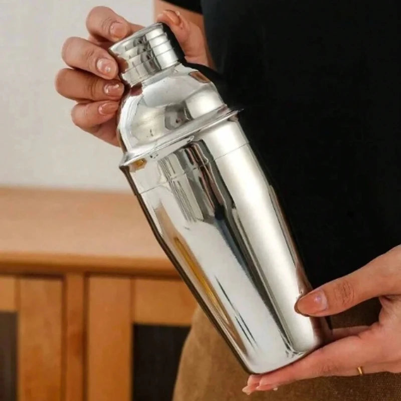 1pc Stainless steel cocktail shaker shaker cocktail shaker bar tool Peaceful Pleasures Health and Wellness