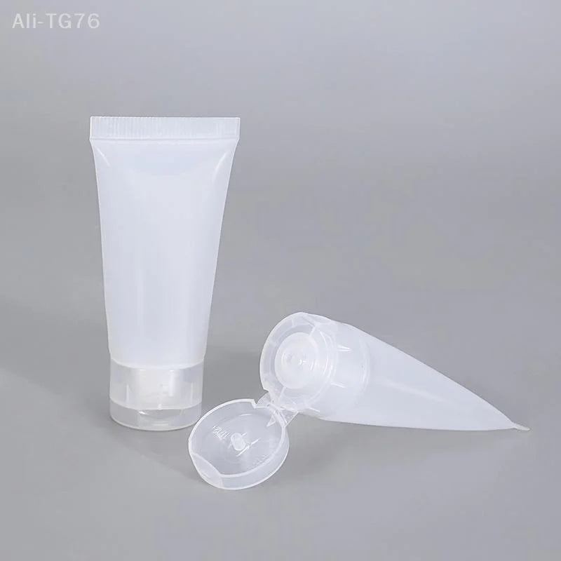 Refillable Travel Squeeze Tubes – 20ml 50ml 100ml Cosmetic Bottles