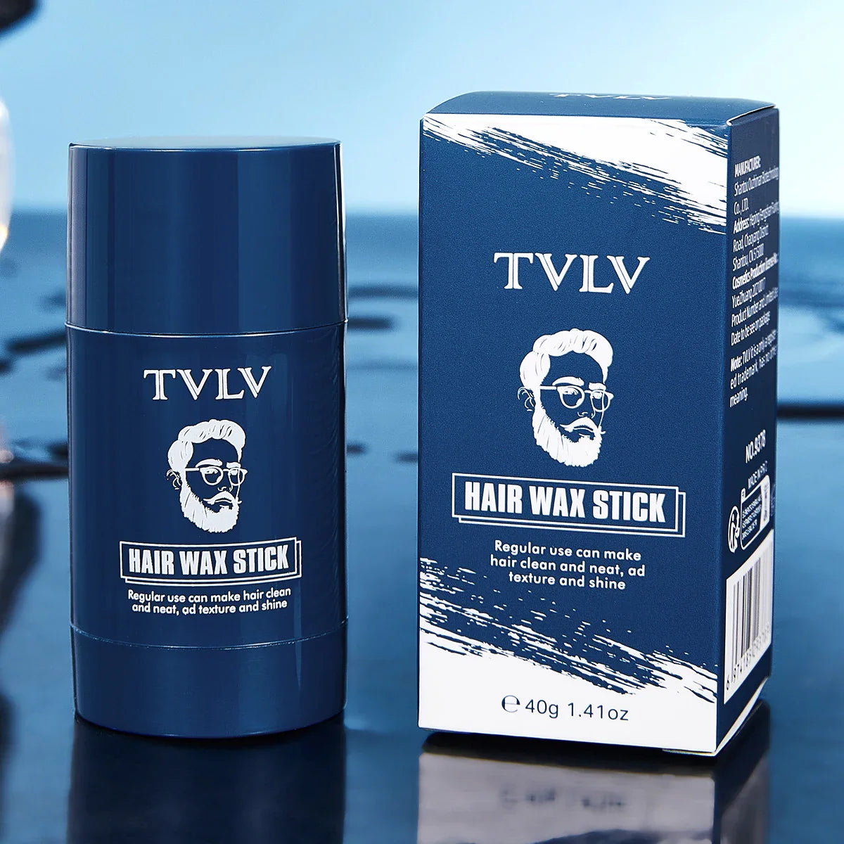 Long-Lasting Hair Wax Stick – Natural Hold, All Hair Types