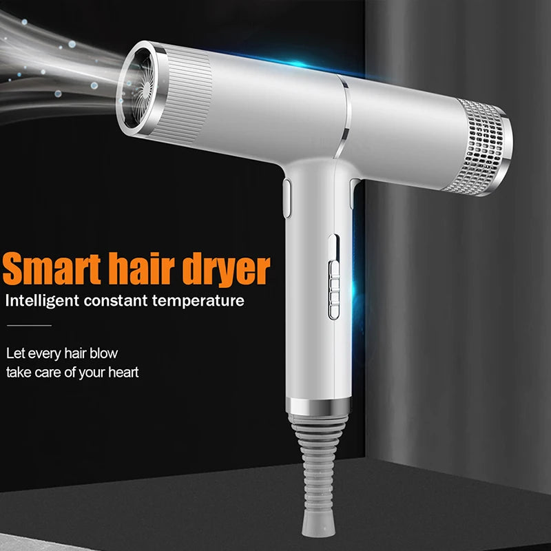 Professional Salon High Power 1000W Ionic Hair Dryer Set with Cold Hot Wind for Home Hotel & Travel Use Peaceful Pleasures Health and Wellness