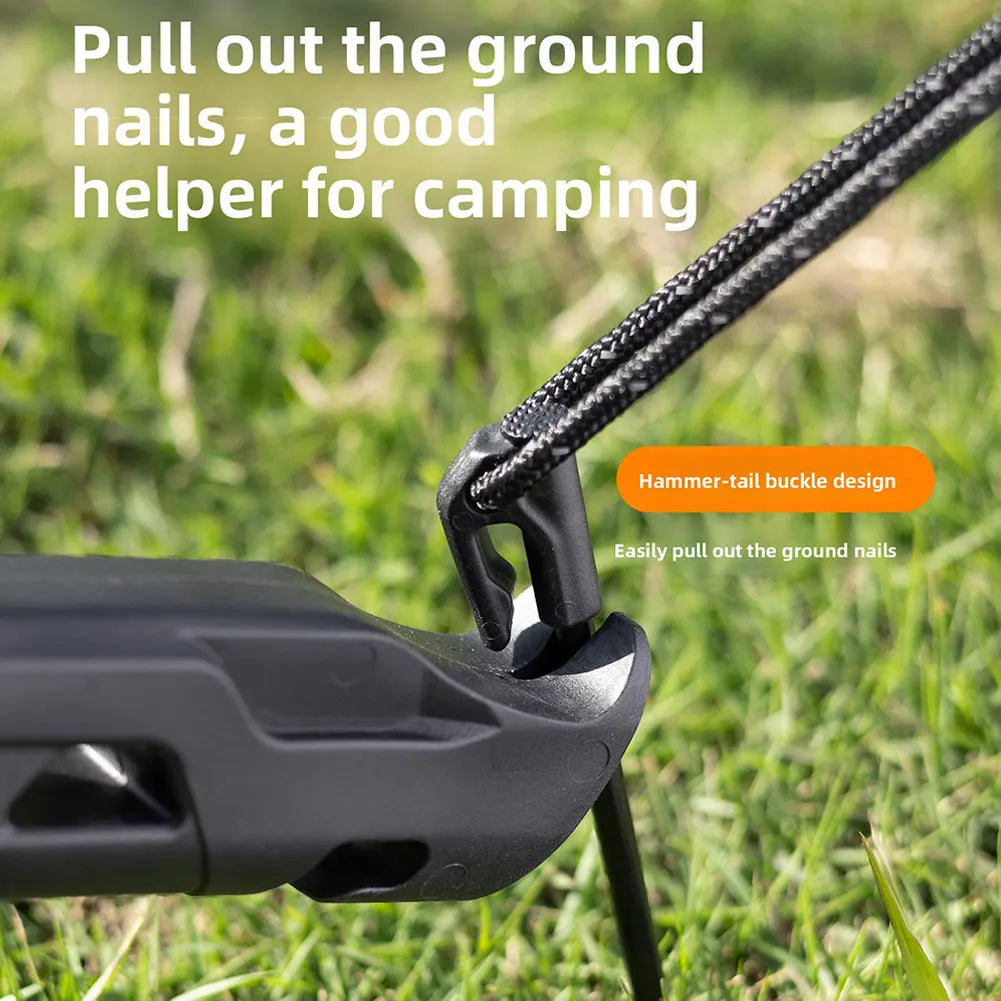 Camping Tent Peg Hammer – Lightweight Multifunctional Outdoor Tool Camping Peg Hammer Peaceful Pleasures Health and Wellness