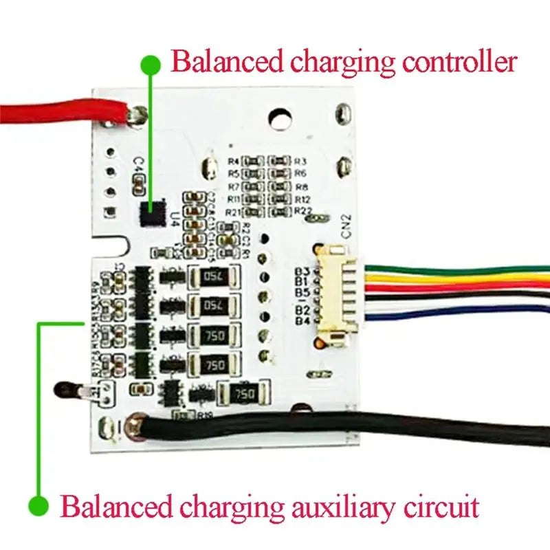 A36T-BL1820B Lithium Battery Case For 18V BL1815 BL1830- 5X18650 BSM PCB Balanced Charging Circuit Board LED Label Box Peaceful Pleasures Health and Wellness