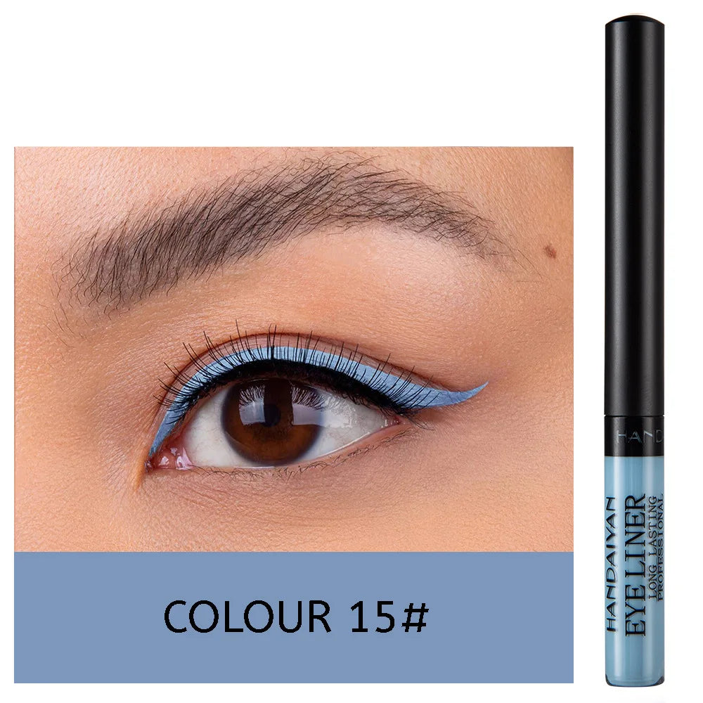 Handaiyan Neon UV Glow Liquid Eyeliner – Waterproof Matte