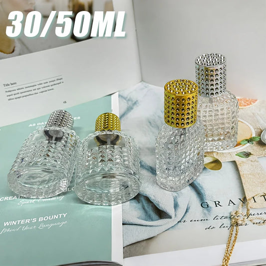 2026 Flash Sale! 30/50ML Travel Perfume Atomizer 1/3Pcs Pineapple Shape Dispenser Refillable Transparent Spray Bottles Peaceful Pleasures Health and Wellness