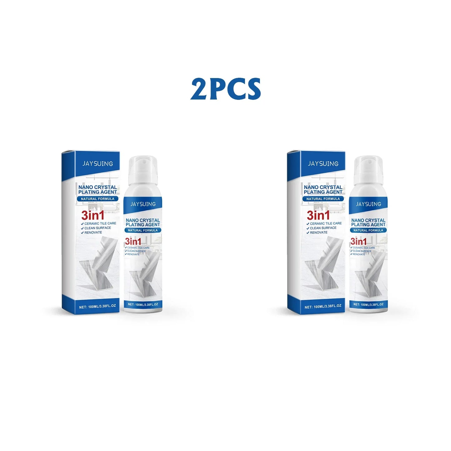 Nano Crystal Plating Spray – Stone & Ceramic Tile Repair Polish