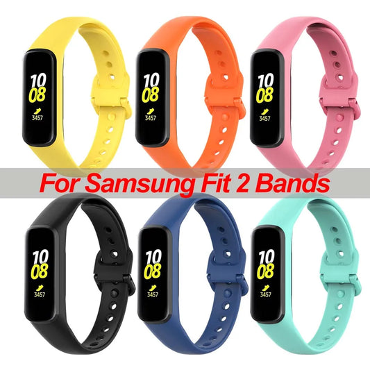 For Samsung Galaxy Fit 2(R220) Band Straps Soft Silicone Wrist Strap for Samsung SM-R220 Fitness SmartWatch Replacement Peaceful Pleasures Health and Wellness