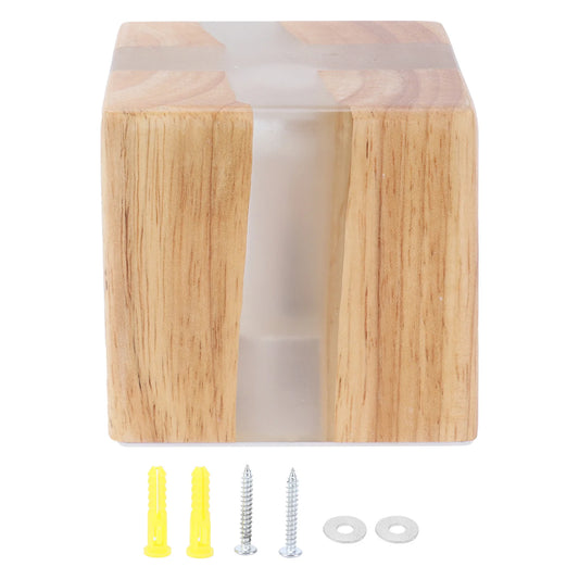 Sconce Light Wood Grain Night Light Decorative LED Wall Light Indoor Portable Bedside for Bedroom for Home Peaceful Pleasures Health and Wellness Default Title