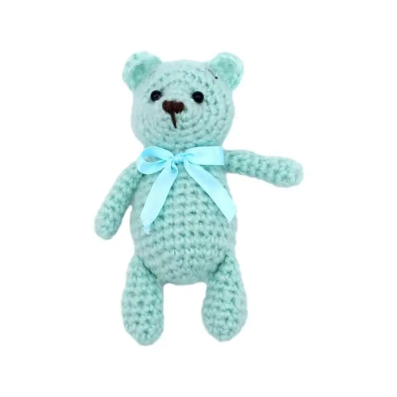 Crochet Bear Newborn Photography Prop | Baby Shower Gift Doll