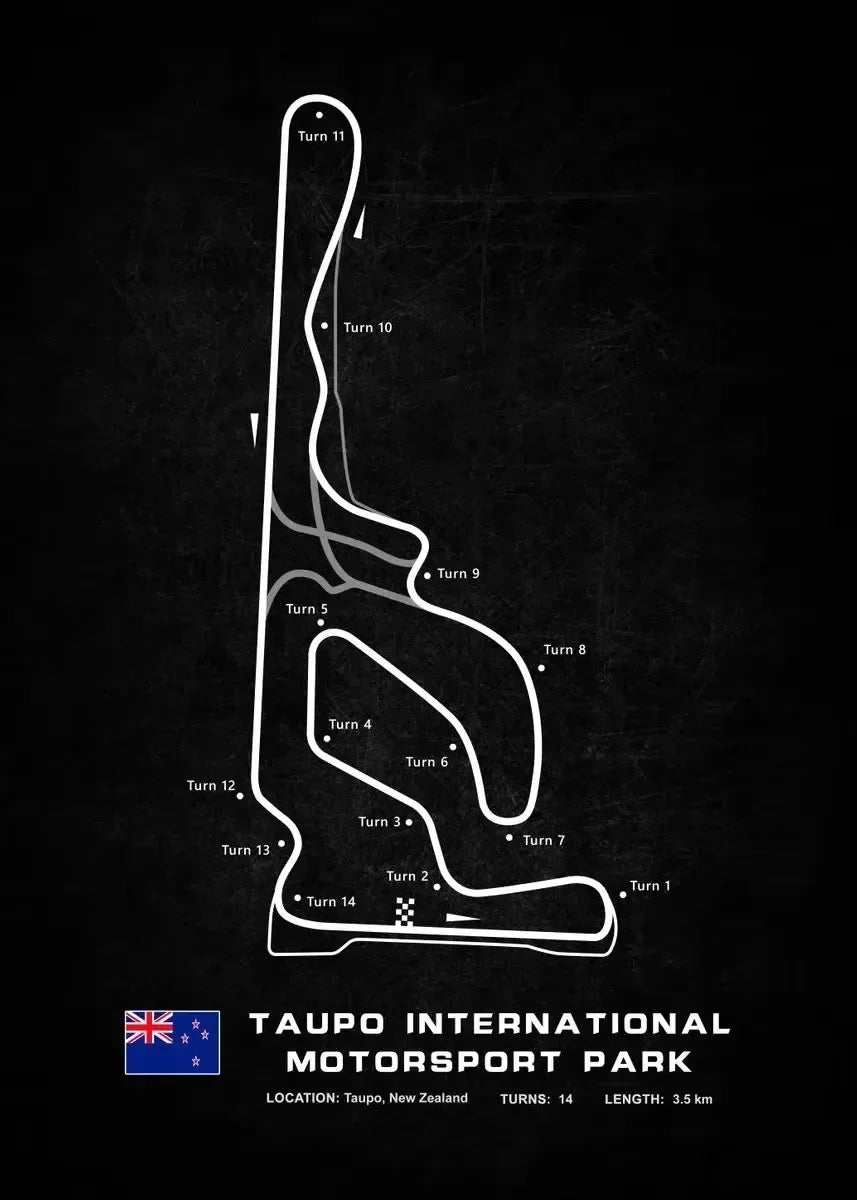 Modern World Racing Circuits Poster Prints Nurburgring Sarthe Nordschleife Canvas Painting Wall Art Picture Room Garage Decor Peaceful Pleasures Health and Wellness Brown 40x50cm