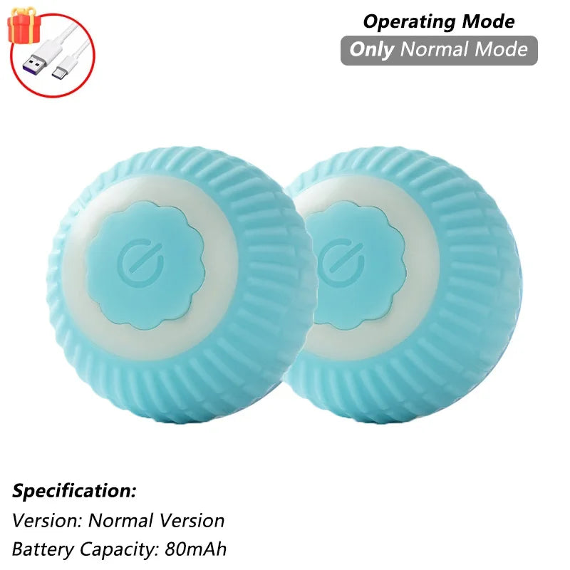 Interactive Auto Rolling Ball Toy for Cats & Dogs | USB Rechargeable