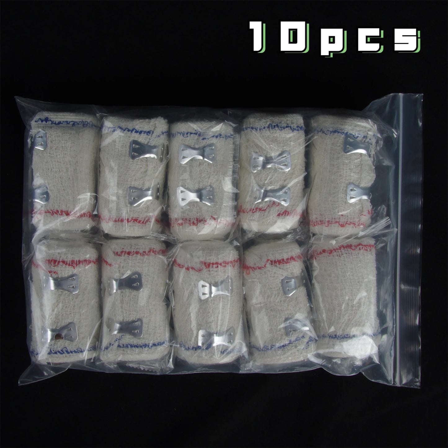 PBT Elastic Bandage First Aid Kit Gauze Roll Wound Dressing Medical Nursing Emergency Care Bandage 7cm*4.5M Medical Supplies Peaceful Pleasures Health and Wellness Cotton elastic banda 7.5cmX4.5M