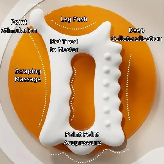 Body Shaping Massage Stick Facial Muscle Pulling Eye Acupoint Meridian Brush Stomach Pushing Scraper for Sculpture Peaceful Pleasures Health and Wellness