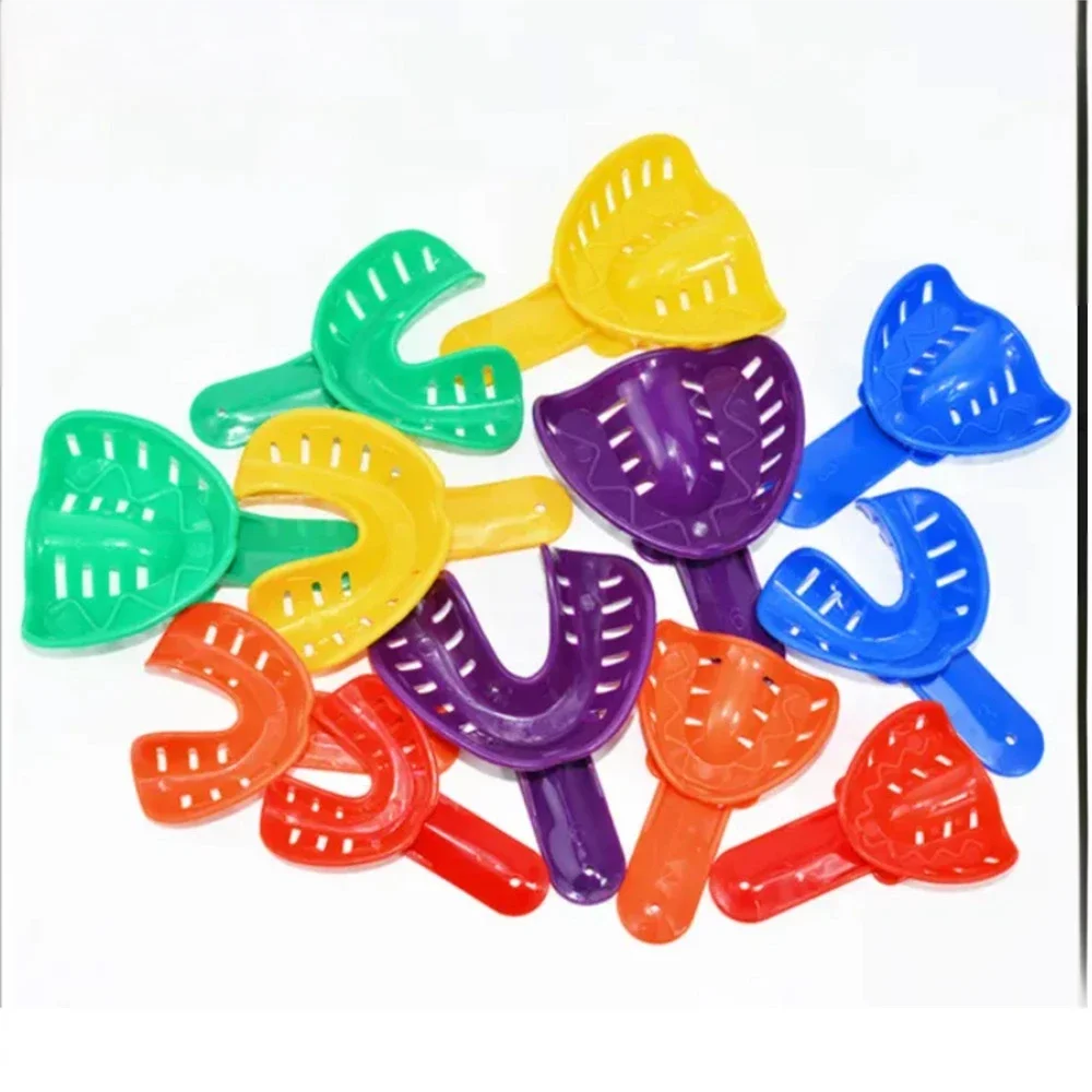 12-Piece Dental Impression Trays – Adult & Kids, 3 Sizes