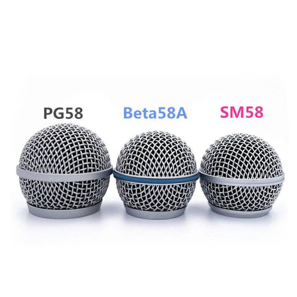 Mesh Cover For Shure SM58 PG58 BETA58A BETA87A And Other Models Microphone Mesh Cover Accessories 1 PCS Peaceful Pleasures Health and Wellness