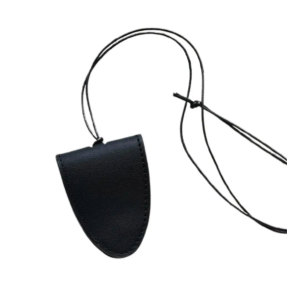 Leather Glasses Neck Lanyard Holder – Unisex Eyewear Pouch