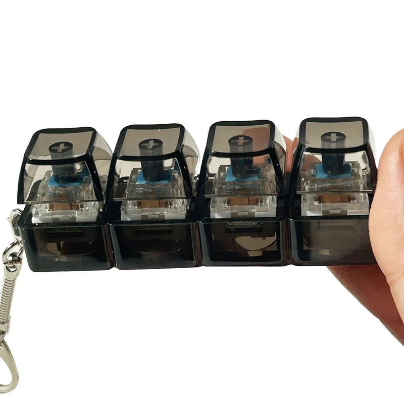 LED Mechanical Key Switch Tester – Fidget Toy 4/9 Keys