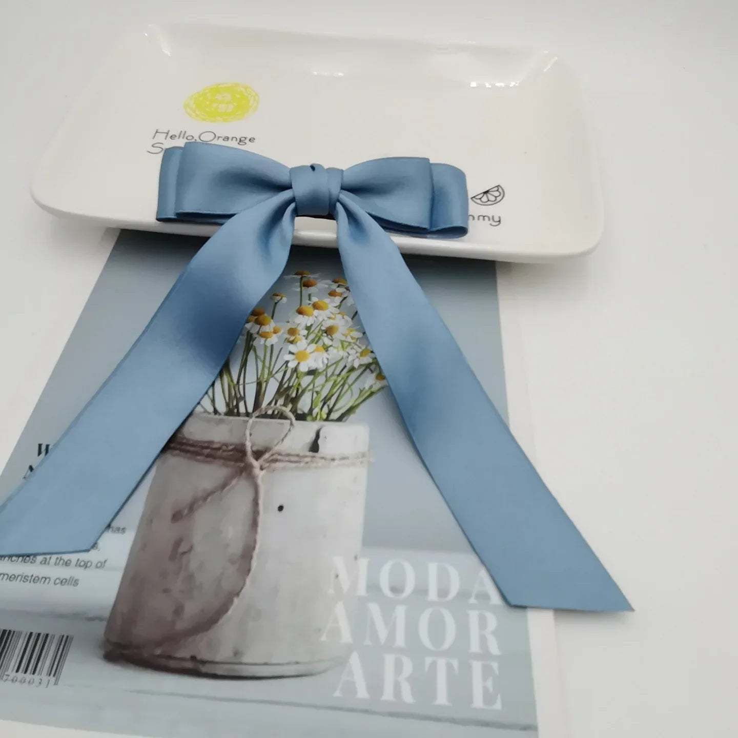 Fashion Cute Fabric Hair Bow Hairpin Women Ribbon Clips Headwear