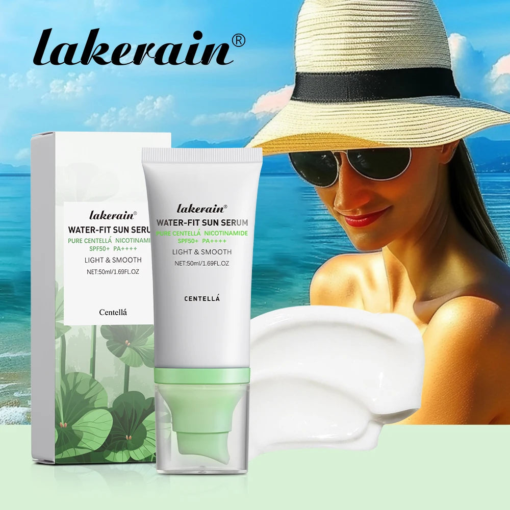 SPF50 Sunscreen Centella Lotion Korea Facial Long-Lasting Sun Protection Non-Greasy Sun Block Prevent Sunburn Face Skin Care Peaceful Pleasures Health and Wellness