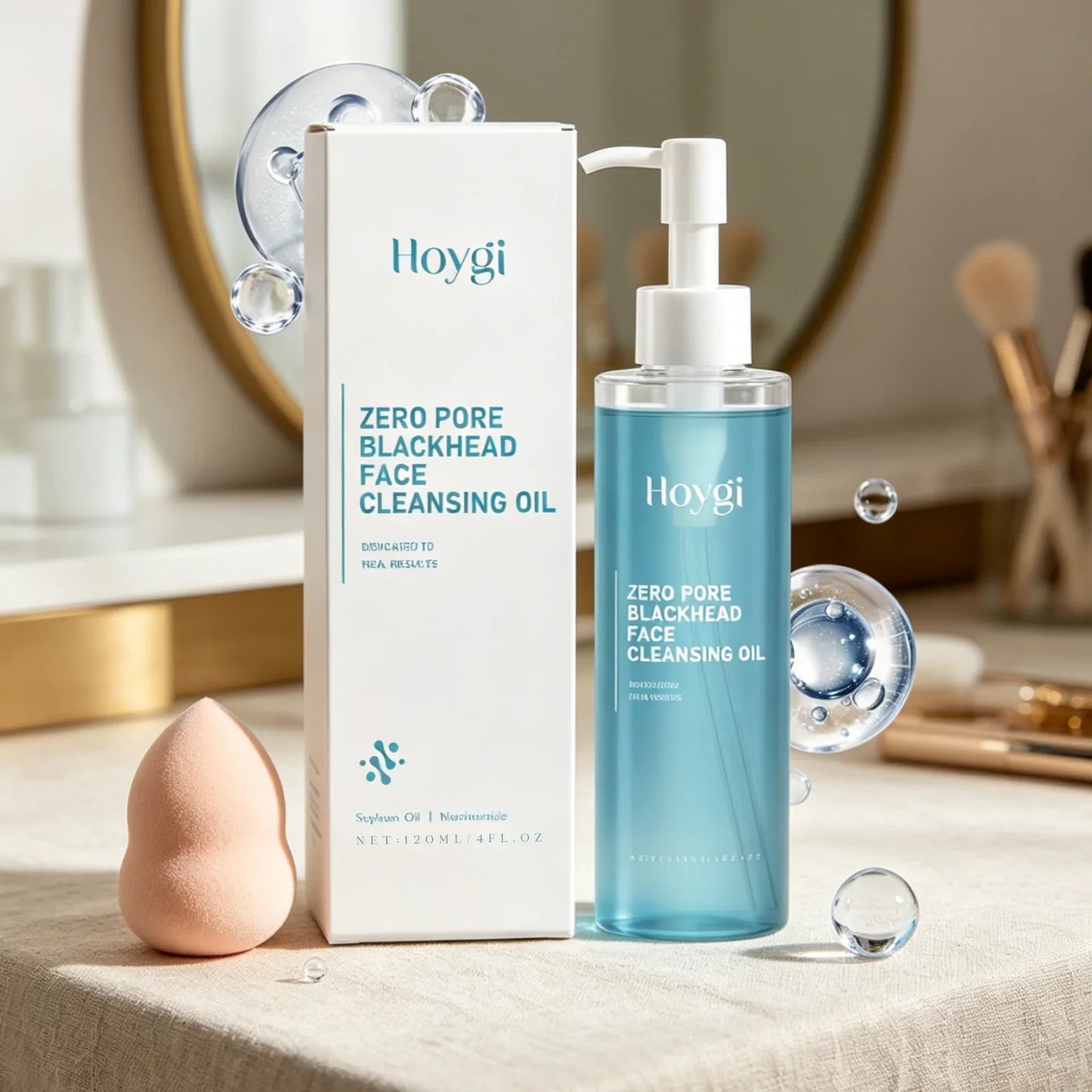 Hoygi Face Cleansing Oil – Makeup Remover & Deep Cleanser 120ml