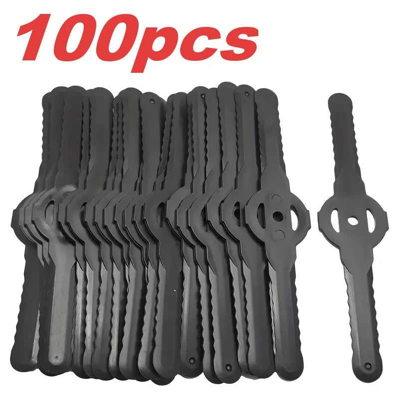 10- Plastic Blade Cutter Replacement Cordless Grass Trimmer Strimmer