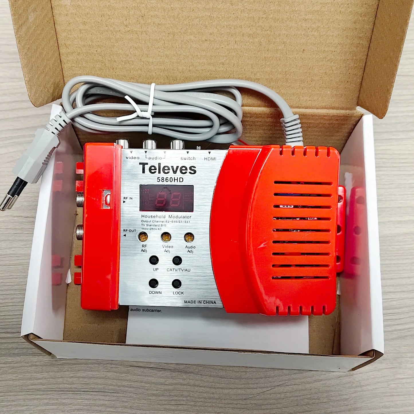 Tuoying HD AV to RF Modulator – HDTV CATV Signal Converter