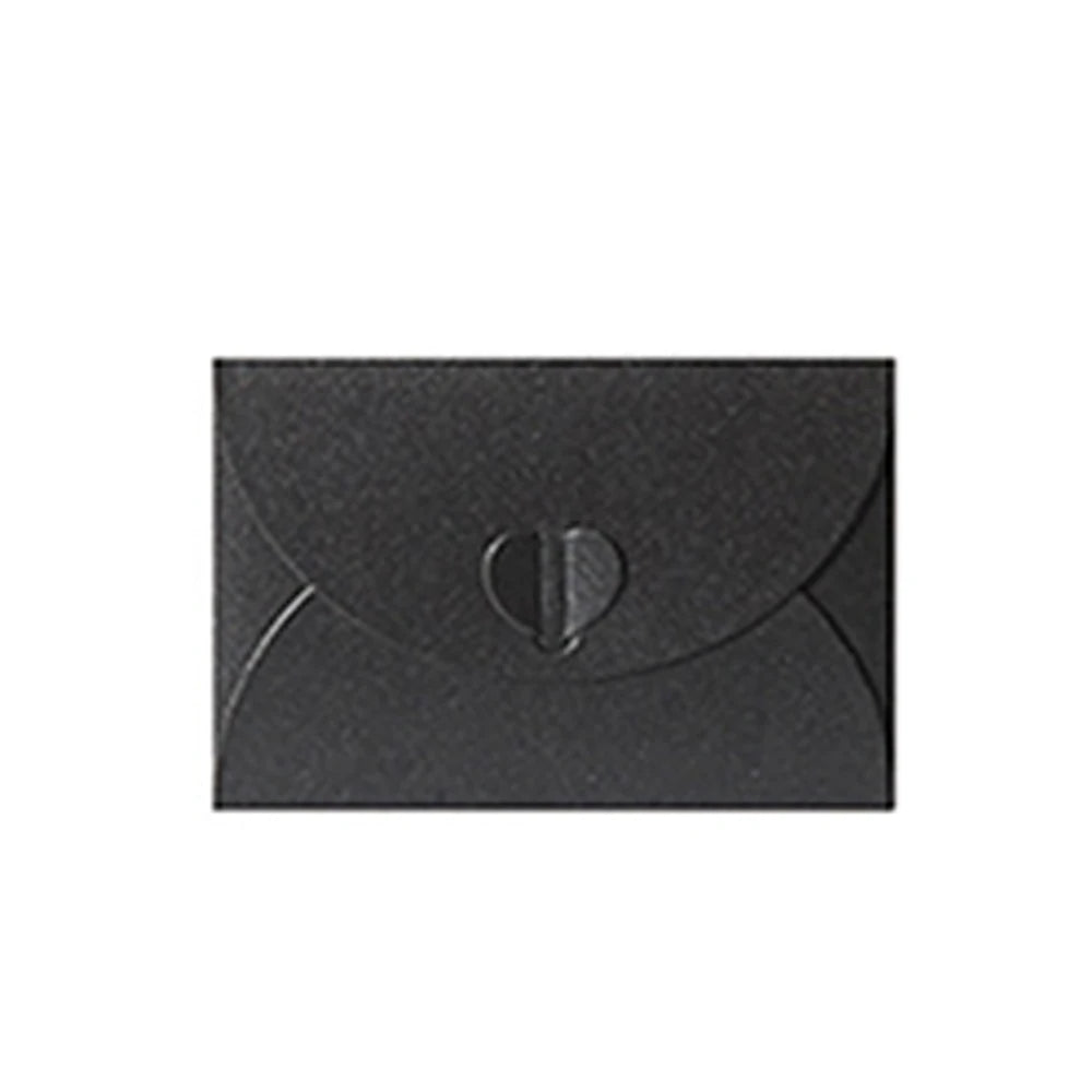 20pcs Love Pearl Paper Envelopes Gilt Envelope Wedding Invitation Color Envelope Peaceful Pleasures Health and Wellness black