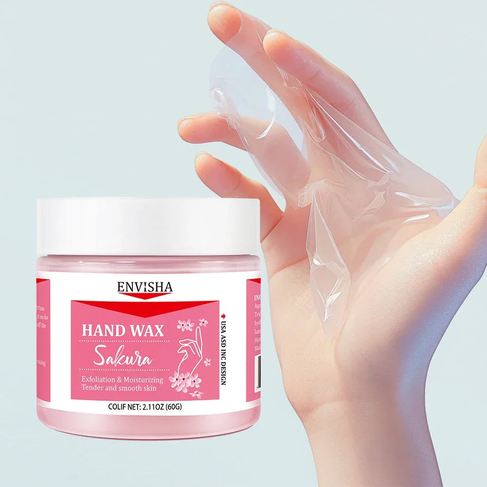 ENVISHA Moisturizing Hand Mask – Sakura & Honey (60g) Hand Mask ENVISHA