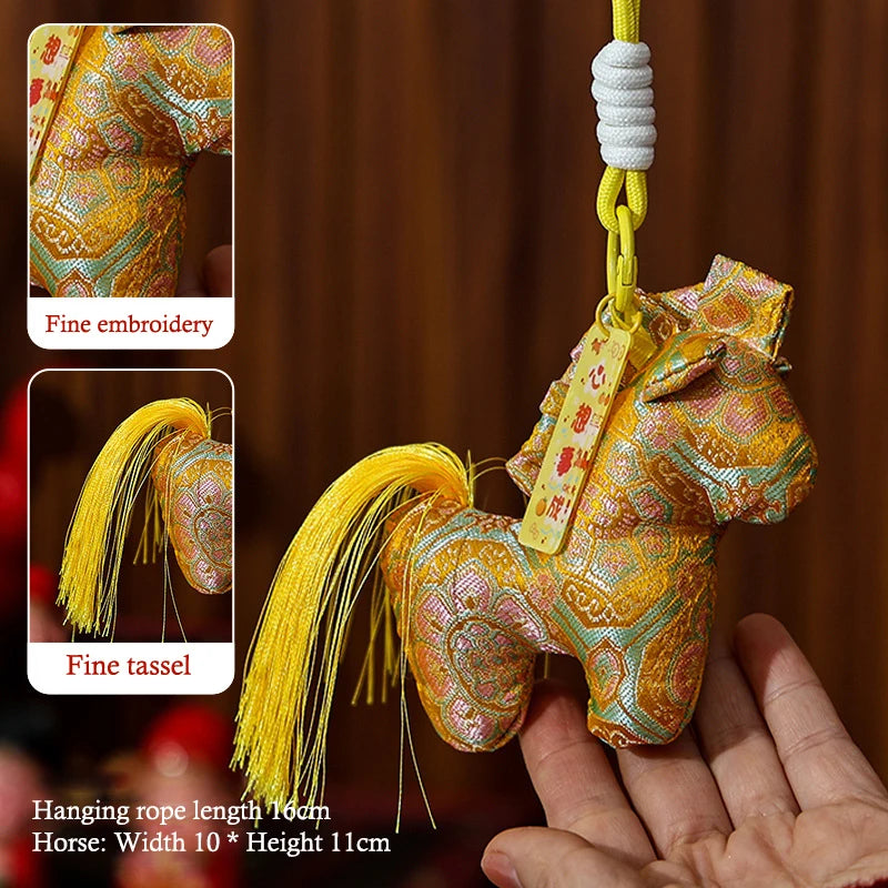 2026 Year of the Horse Chinese Zodiac Keychain & Bag Charm