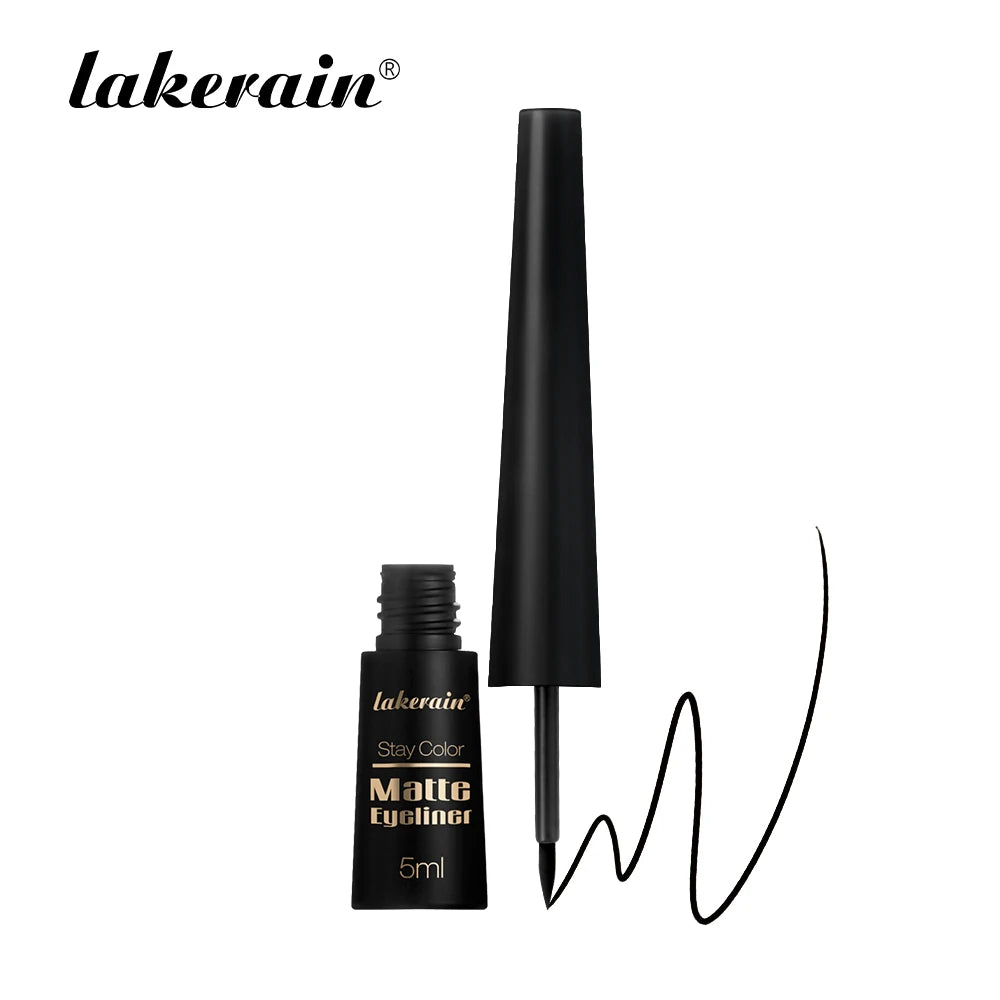 Liquid Eyeliner, Highly pigmented liquid eyeliner with ultra-fine brush tip, easy-glide, smudge-proof formula Peaceful Pleasures Health and Wellness