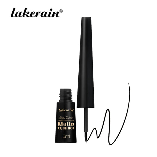 Liquid Eyeliner, Highly pigmented liquid eyeliner with ultra-fine brush tip, easy-glide, smudge-proof formula Peaceful Pleasures Health and Wellness