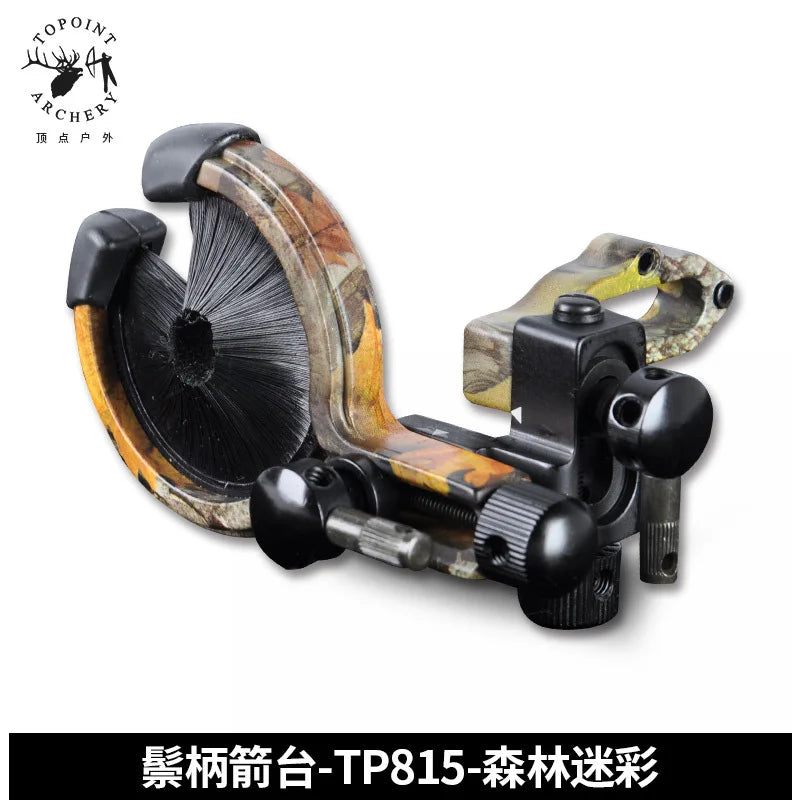 TP831 TP815 Archery Micro Adjustable Brush Hostage Arrow Rest