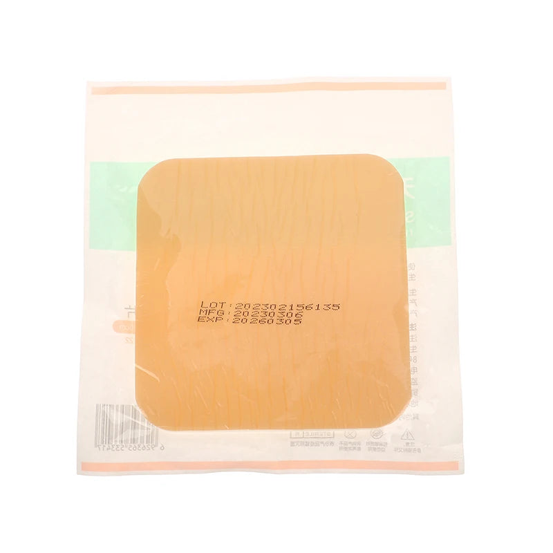 1PC 10x10cm Hydrocolloid Adhesive Dressing Wound Dressing Sterile Bedsore Pad Patch Wound Care Dressing Wound Patch Peaceful Pleasures Health and Wellness
