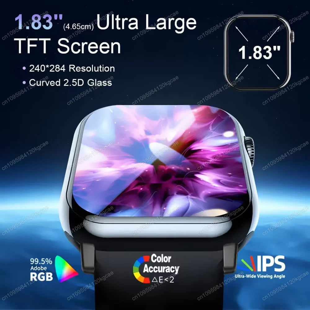 2026 New Smart Watch with Voice Calling Health Monitor IP68 Water Resistance Smart Notifications Voice Assistant Smartwatch Hw12 Peaceful Pleasures Health and Wellness